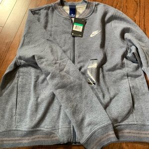 Woman’s Nike zip up bomber jacket